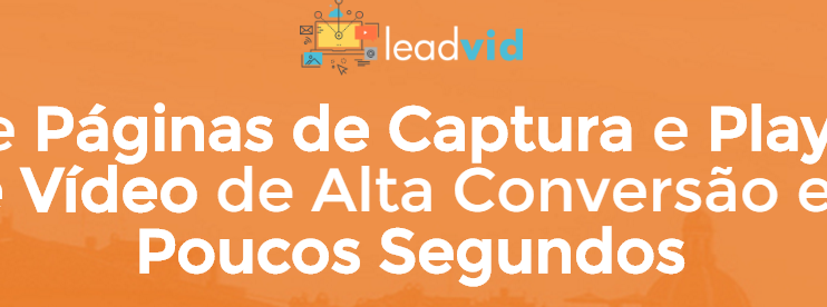 LeadVid – Construtor de Páginas de Captura