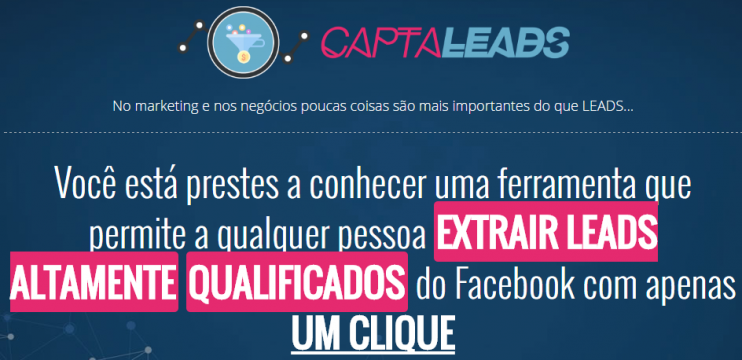 CAPTALEADS – Como Extrair E-mails Segmentados do Facebook