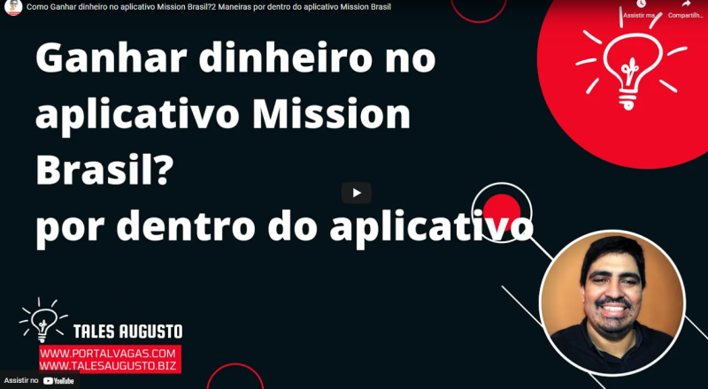 Como Ganhar dinheiro no aplicativo Mission Brasil? 2 Maneiras por dentro do aplicativo Mission Brasil