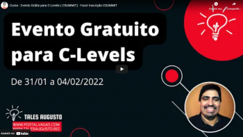 Evento – Curso Gratis para C-levels Online Gratuito – CSUMMIT