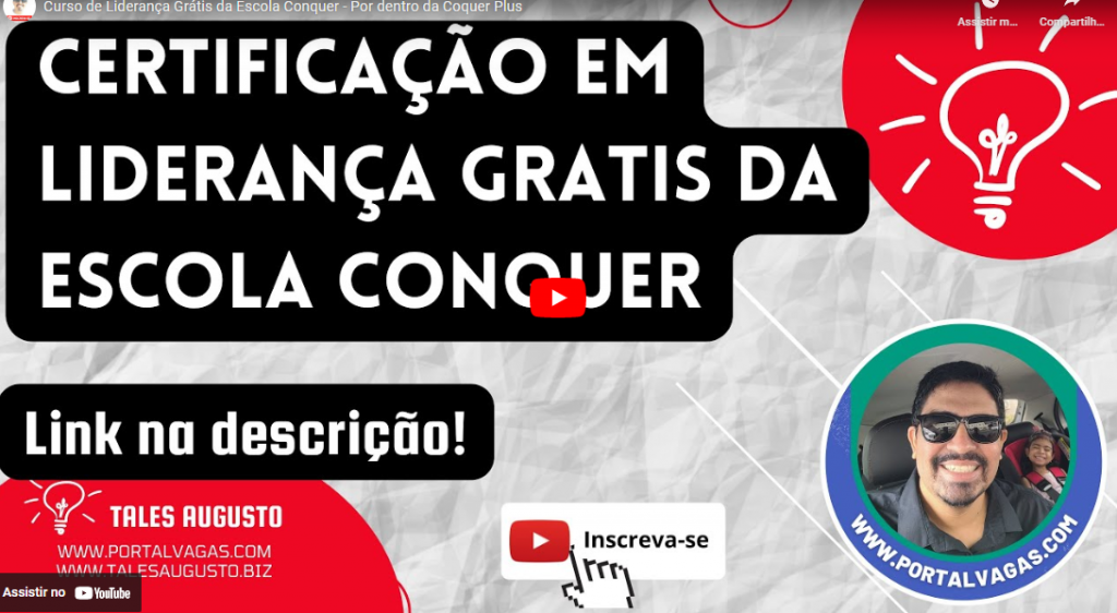 Formação em Liderança Gratis da Escola Conquer – Conquer Plus Formação em Liderança Gratis da Escola Conquer - Conquer Plus