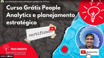 Curso Grátis People Analytics e planejamento estratégico com Certificado