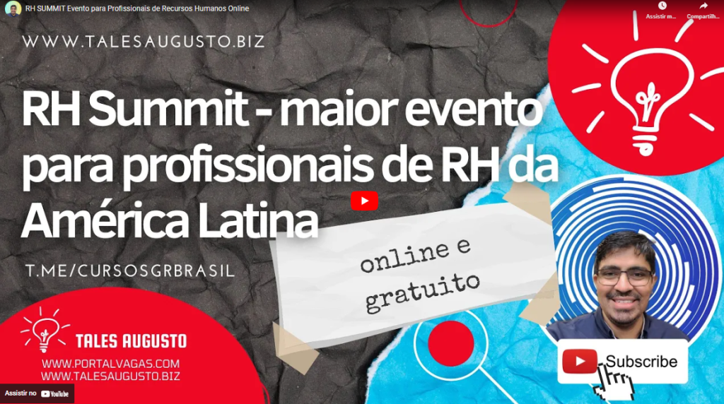 RH SUMMIT Evento para Profissionais de Recursos Humanos Online RH SUMMIT Evento para Profissionais de Recursos Humanos Online