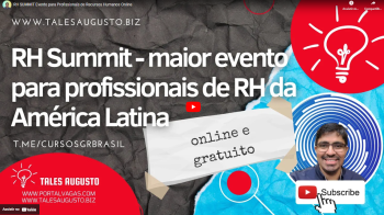 RH SUMMIT Evento para Profissionais de Recursos Humanos Online