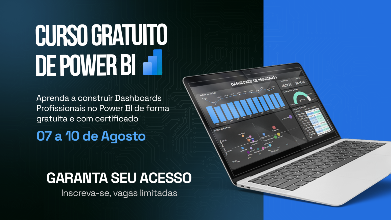 Curso Gratuito de Power BI com Certificado e Material Didático