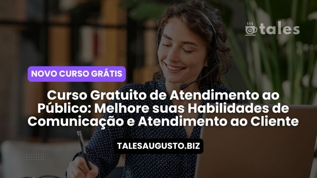 Curso Gratuito de Atendimento ao Público