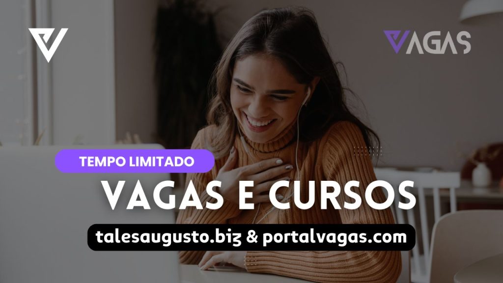 Novas vagas de emprego e Cursos Grátis