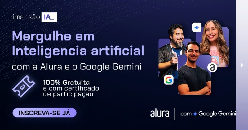 Curso Gratuito de Inteligência Artificial com o Google – Com Certificado!