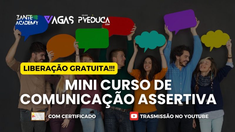 Participe do Minicurso Gratuito de Comunicação Assertiva