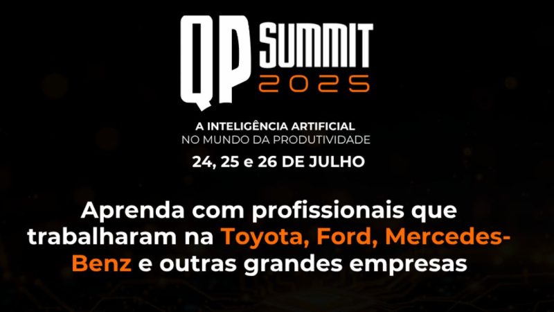 QP Summit 2025: Como a Inteligência Artificial pode acelerar sua carreira e transformar sua empresa