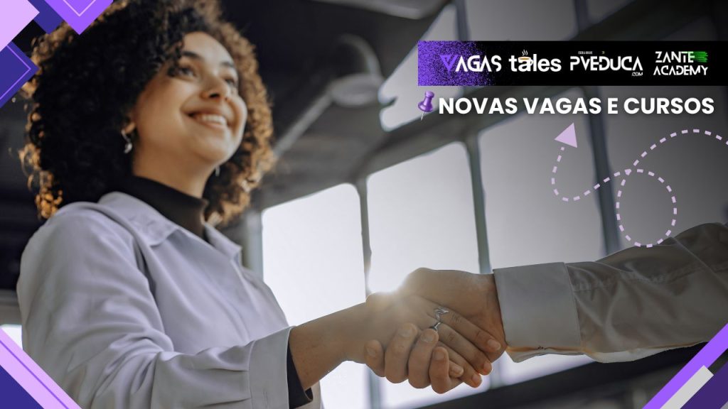 Novas vagas de emprego e Cursos