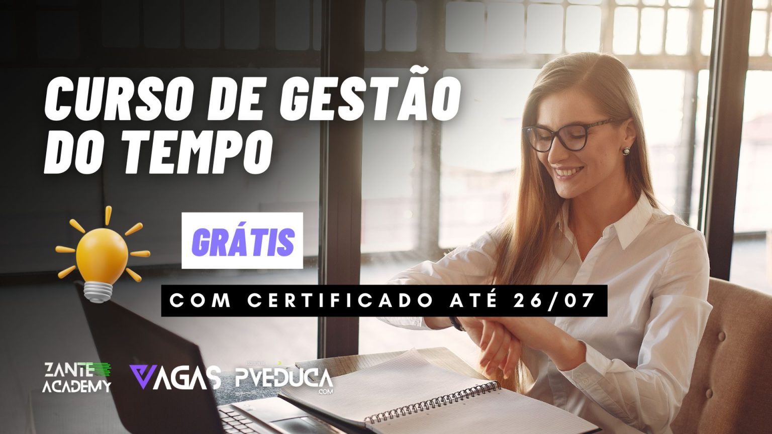 Curso Gratuito de Gestão do Tempo: Aumente Sua Produtividade com Certificado!