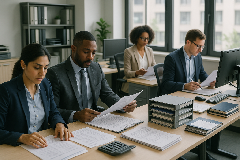 Empresa do Ramo Alimentício Contrata Analista de Departamento Pessoal em Fortaleza Profissional de RH trabalhando com departamento pessoal - vaga analista DP Fortaleza