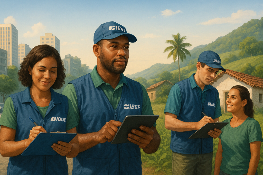 IBGE Abre 9.580 Vagas Temporárias – Edital Sai em Novembro!