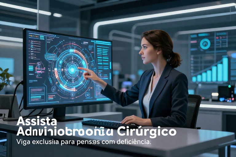 Pessoa Assistente Administrativa – Agendamento Cirúrgico (Vaga exclusiva para pessoas com deficiência)