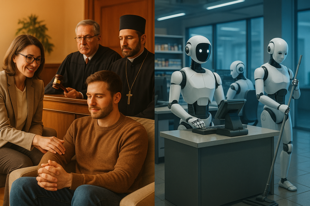 As Profissões que o Público Não Quer Entregar à Inteligência Artificial Profissões que o público não quer que sejam substituídas por inteligência artificial - limites morais e emocionais da IA