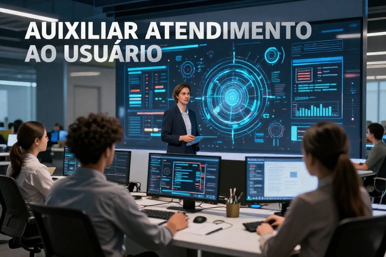 AUXILIAR ATENDIMENTO AO USUÁRIO – Vaga afirmativa para pessoas com deficiência