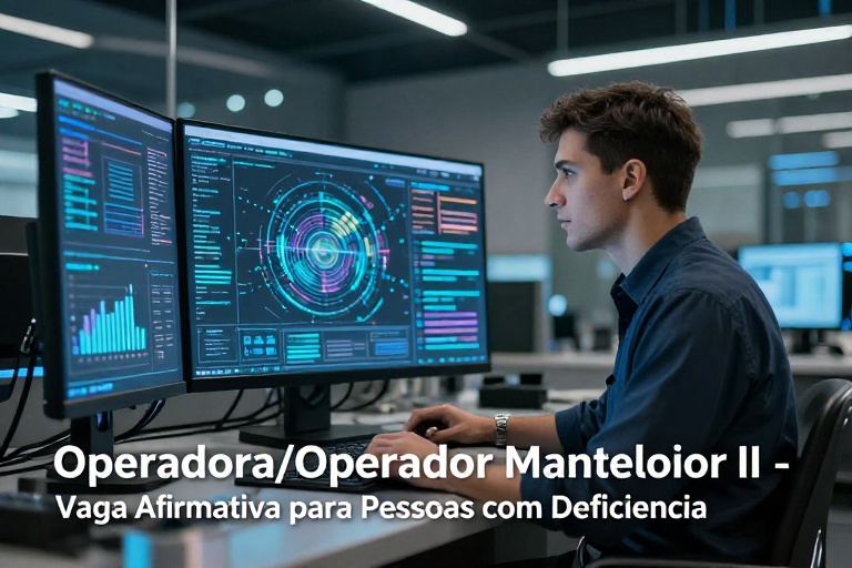 Operadora/Operador Mantenedor II – Vaga Afirmativa para Pessoas com Deficiência