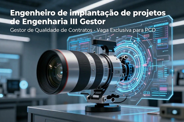 Engenheiro de implantação de projetos de engenharia III – Gestor de Qualidade de Contratos – Vaga Exclusiva para PCD