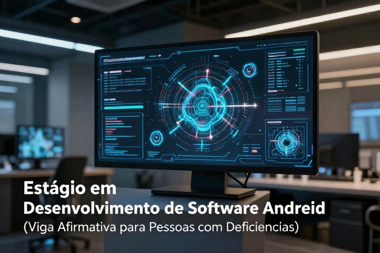 Estágio em Desenvolvimento de Software Android (Vaga Afirmativa para Pessoas com Deficiências)