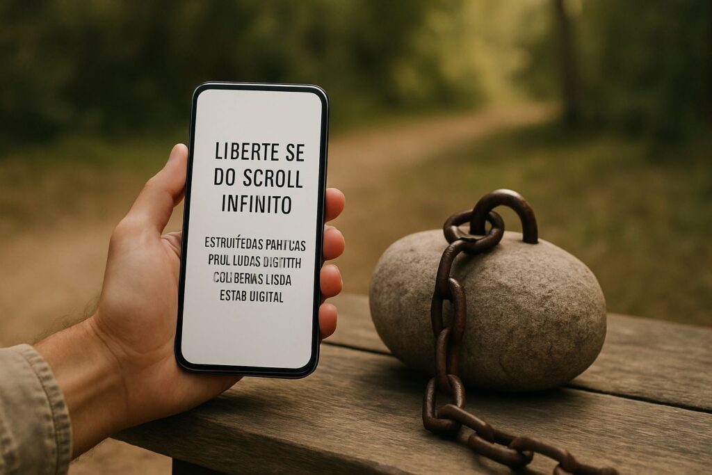 Liberte-se do Scroll Infinito: Estratégias Práticas para Reconquistar Seu Tempo e Bem-Estar Digital