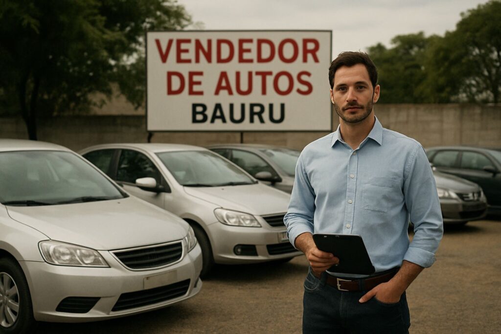 VENDEDOR DE AUTOS- BAURU