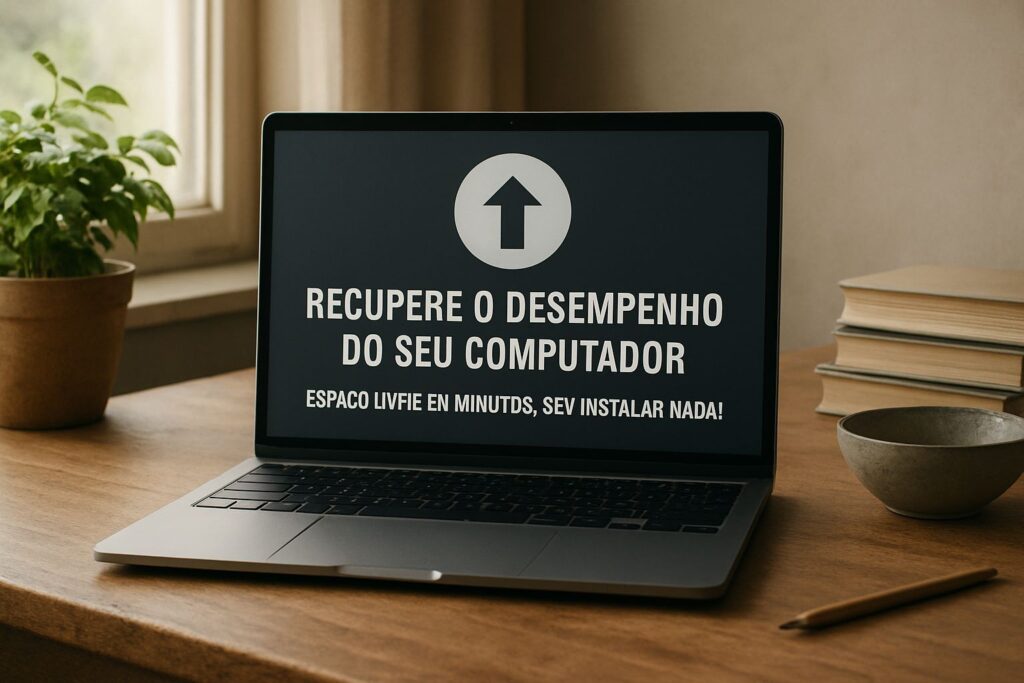 Recupere o Desempenho do Seu Computador: Espaço Livre em Minutos, Sem Instalar Nada!