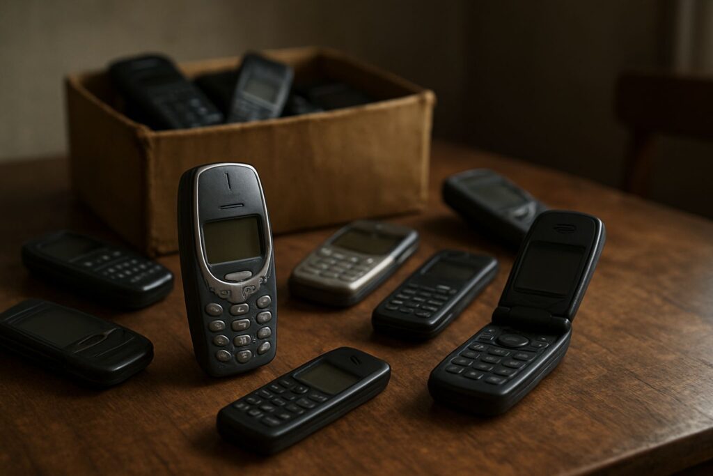 Relíquias Digitais: A Ascensão Inesperada de Celulares Antigos no Mercado de Colecionismo