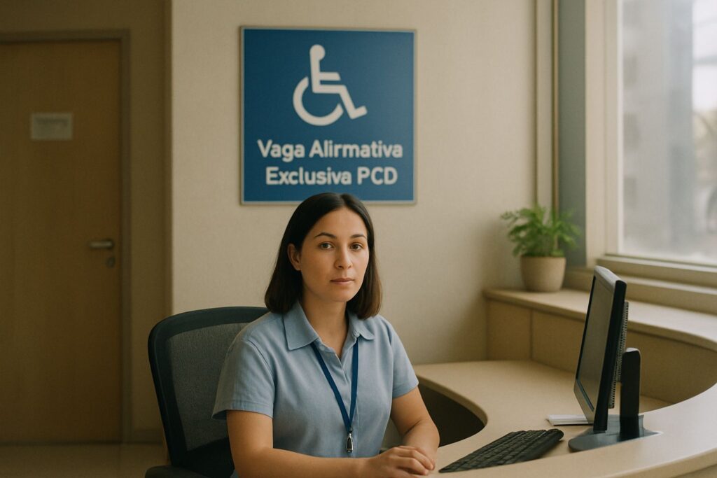 Vaga Afirmativa Exclusiva PCD – Recepcionista Ambulatorial – Porto Alegre /RS