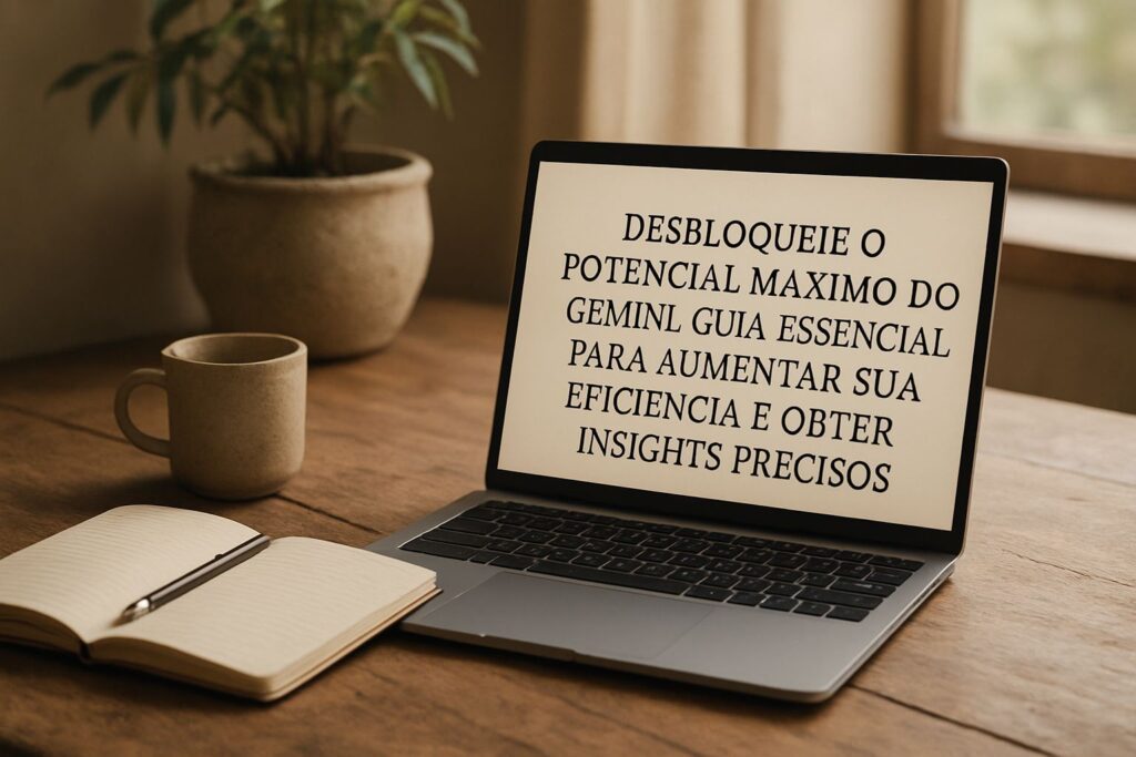 Desbloqueie o Potencial Máximo do Gemini: Guia Essencial para Aumentar sua Eficiência e Obter Insights Precisos