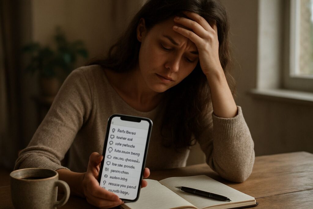 Sobrecarga Digital: Quando as Listas de Tarefas Virtuais Se Tornam Vilãs da Produtividade